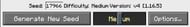 Players can choose a difficulty from the slider ranging from Very Easy to Very Hard (Image via minecraftbingo.com)